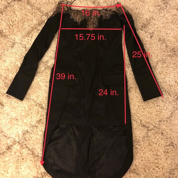 Alexander Wang Tuxedo Tail Dress - Picture 8 of 8